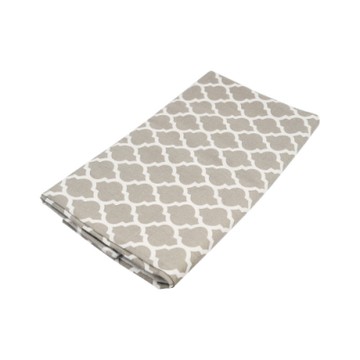 TRENY 北歐棉麻桌巾桌布-燈籠格145x230