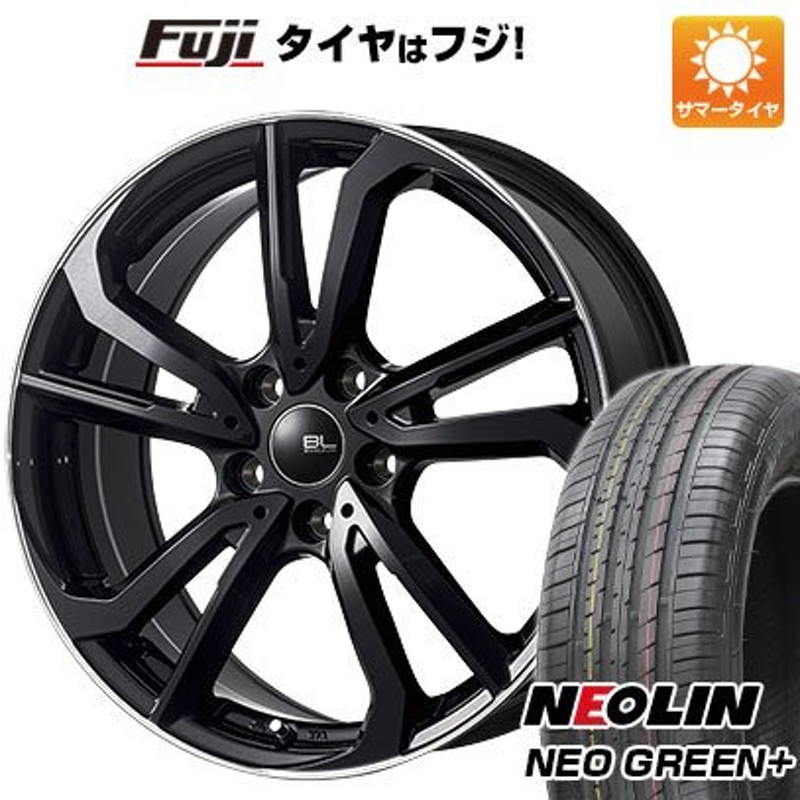 新品】プリウス50系専用 夏タイヤ ホイール4本セット 195/65R15 ネオリン ネオグリーン プラス(限定) レツィオ ブラックリムポリッシュ  トヨタ車専用 15インチ 通販 LINEポイント最大0.5%GET LINEショッピング