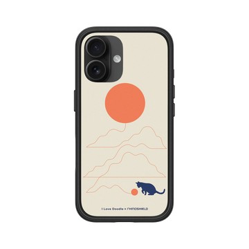 iPhone 16 Mod NX 黑 - ilovedoodle (Lim Heng Swee) - Cat Landscape - Hairball 貓咪貓球