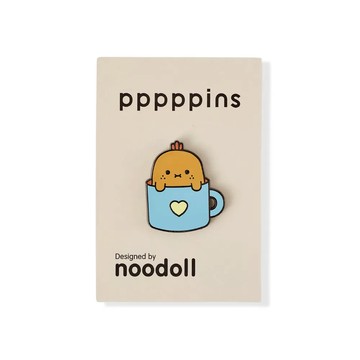 英國 noodoll / 馬克杯馬鈴薯 琺瑯別針