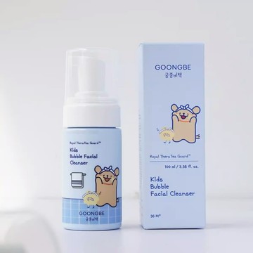 GOONGBE 宫中秘策 兒童泡泡潔顏慕斯 100ml【快速出貨】樂享家 寶寶洗臉泡泡 嬰兒洗臉慕斯 弱酸性洗面乳