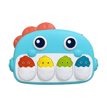 PLAYFUL TOYS 頑玩具 恐龍腳踏音樂琴鍵  混合顏色  1個  31.5 x 22.5 x 6.5cm