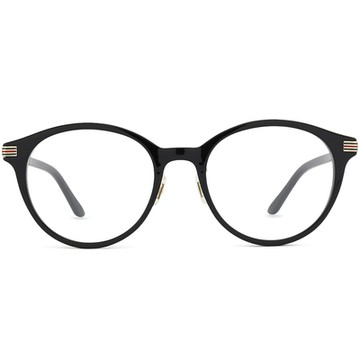 GUCCI | 優雅風格之環圓框眼鏡 |格調黑