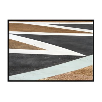 碰撞 Typography  50 x 70cm  黑色