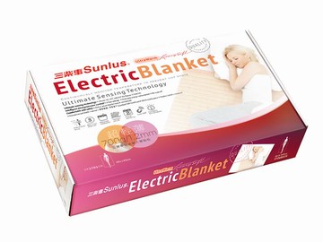 Sunlus三樂事輕薄單人電熱毯 SP2701OR SP2701 80公分*140公分