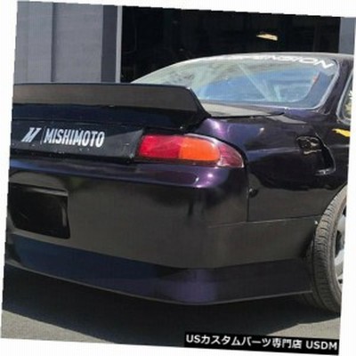 95-98は日産240SX DM3スタイルKBDウレタンリアボディキットバンパーに適合!!! 37-6079 