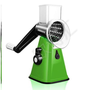 手搖滾筒多功能切菜器切蒜片黃瓜片土豆絲切絲切片擦絲器切菜機1入