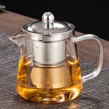 冠發玻璃茶壺耐熱加厚泡茶壺紅茶過濾家用水壺花茶壺功夫茶具套裝