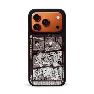 【IC鏡面磁吸】ドーン富來！ 磁吸殼 新日式 漫畫風 軍規防摔殼 i17 17pro 17promax Plus