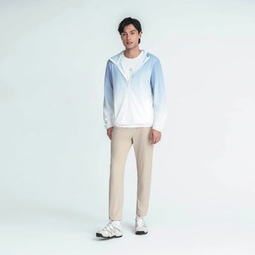 GIORDANO 男裝涼感四面彈力防曬修身長褲【多色任選】