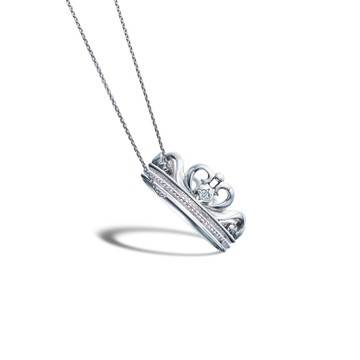 ALUXE 10K金 BabyRing寶石項鍊 誕生石 仙杜瑞拉 迪士尼系列 ND0004