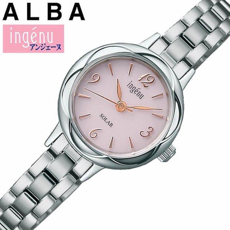 セイコー 腕時計 アルバ アンジェーヌ フラワーソーラー SEIKO ALBA 