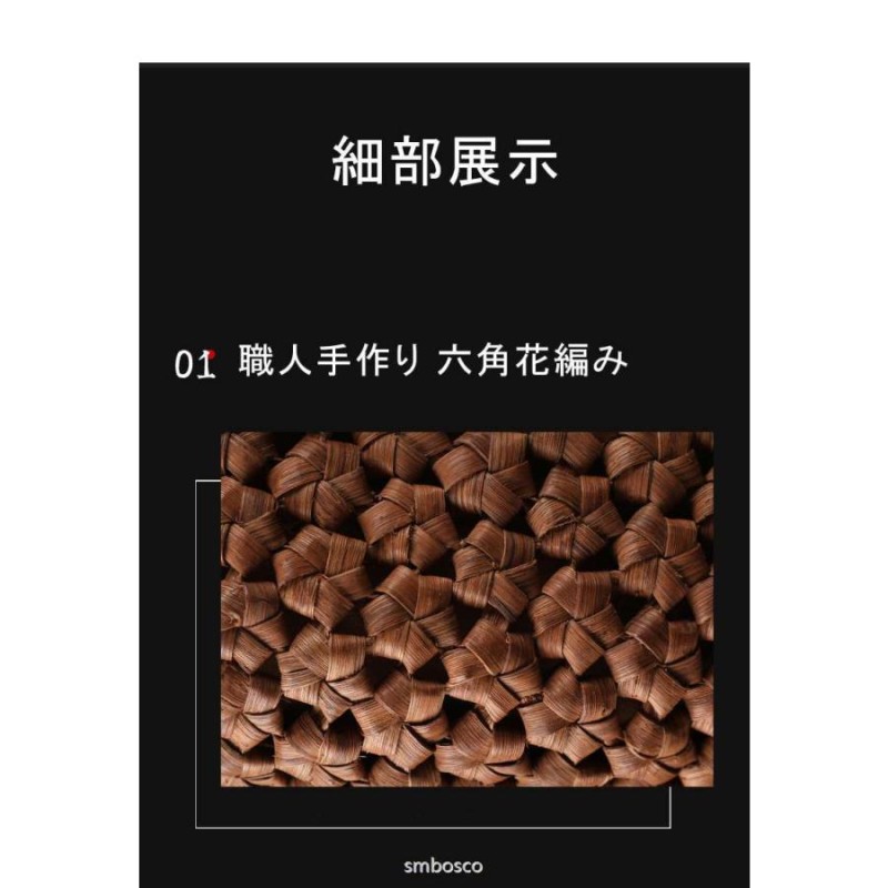 職人手作り 六角花編み 山葡萄かごバッグ 綿麻内布付き 山ぶどう 高級 ...