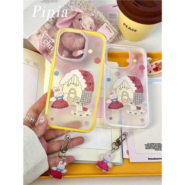 【GB/T標準】Pipia原創新款二合一適用iPhone16手機殼兔子小屋小眾夏日