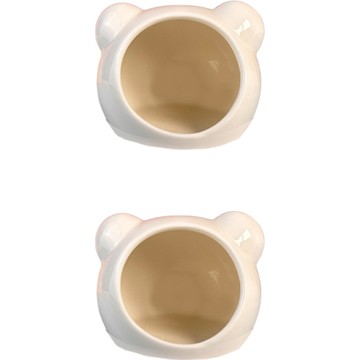 Arico 陶瓷倉鼠躲避屋  2個  白色