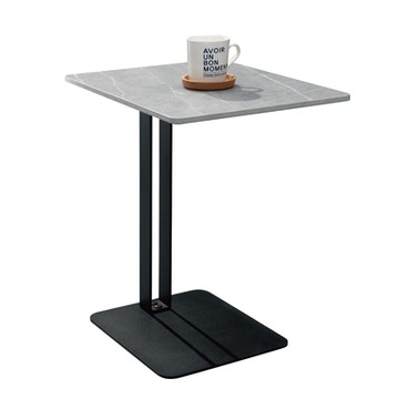 文創集 索菲1.2尺岩板小茶几/小邊几-36x45x55cm免組