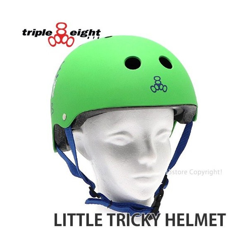 トリプル エイト ヘルメット Triple Eight Little Tricky Helmet スケートボード キッズ 子供 ストリート 頭 カラー Grubber サイズ O S 通販 Lineポイント最大0 5 Get Lineショッピング