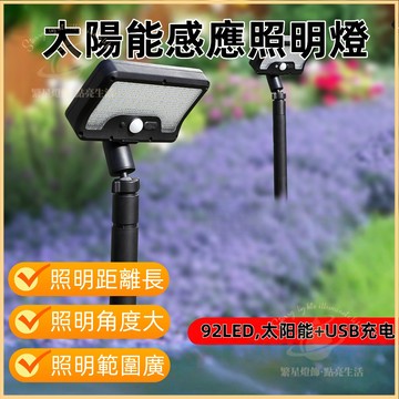 🌳隔日到貨🌳LED太陽能小路燈 家用花園草坪 照明感應燈戶外庭院地插燈爆亮