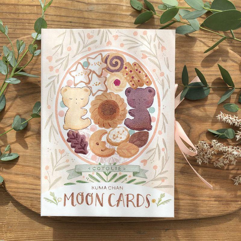 cotolie KUMACHAN MOON CARDS