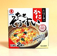 ★まとめ買い★　東丸　ちょっとぞうすい　かに　２袋入　×60個