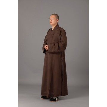 現貨供應 弘喧 佛教 僧服 出家人 衣服 長衫 竹紗布 禪意 吸汗 柔軟 透氣 和尚 出家眾 僧人 高僧 外出 禮佛