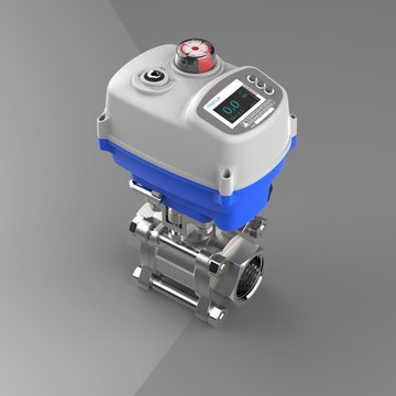 【全網低價 可打統編】電動球閥不銹鋼閥門304電動調節閥二通直通閥帶開關流量dn15 20