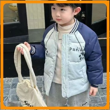 免運🔥羽絨外套 兒童羽絨外套 秋冬童裝外套 鋪棉外套 輕便保暖外套 校服好物 兒童棉服 洋氣童裝 外出保暖外套 兒童