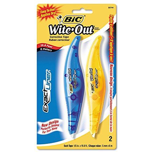 Bic Exact Liner Wite-Out ブランド修正テープ