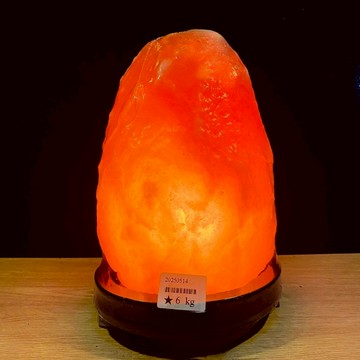 【臻藏館】〖6〗開運招財鹽燈 喜馬拉雅玫瑰鹽岩鹽燈 財運燈 光明燈 淨化好運鹽燈 光明燈 財運燈 淨化磁場