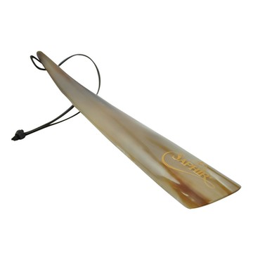 【SAPHIR莎菲爾-金質】天然牛角鞋拔(43-46cm) - 水牛角鞋拔 手工鞋拔 精品皮鞋推薦鞋拔