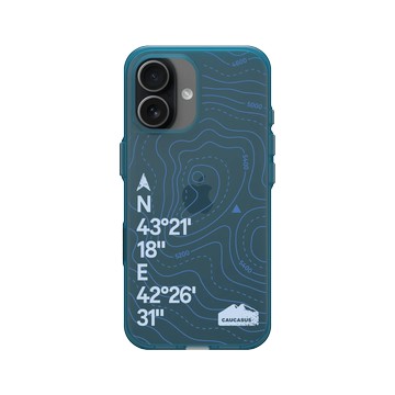 iPhone 17 Clear (相機按鈕) 夜幕藍 - Nature Explorers 自然探索指南 - ⾼加索⼭