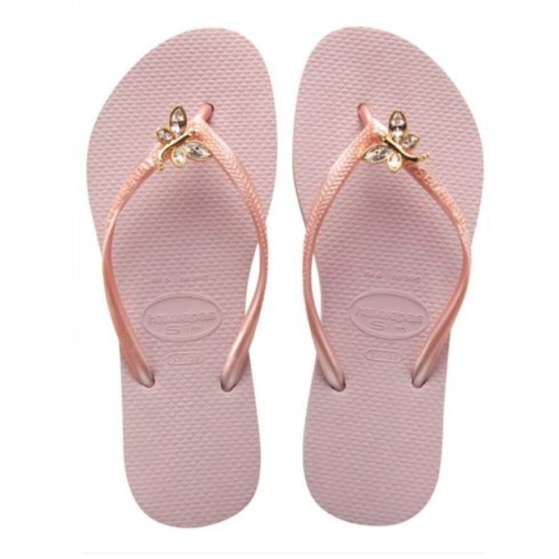 havaianas 哈瓦士 巴西人字拖 粉蜻蜓 施華洛世奇水鑽 女款 Crystal dragonfly 涼鞋 拖鞋 夾腳拖 海灘鞋＊夏日微風＊