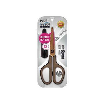 【PLUS 普樂士】34-767(SC-175ST) 弧線剪刀(附蓋)