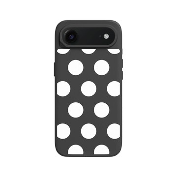 iPhone Air SolidX 黑 - Pattern Play - 珍珠圓點