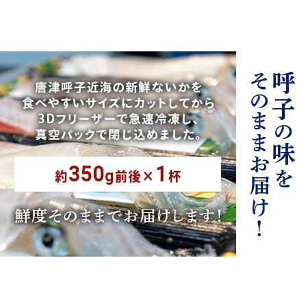 ふるさと納税 唐津呼子産いか活造り 1杯(約350g前後) 急速冷凍 新鮮そのまま食卓へ！イカ 刺身 簡単 ギフト 佐賀県唐津市