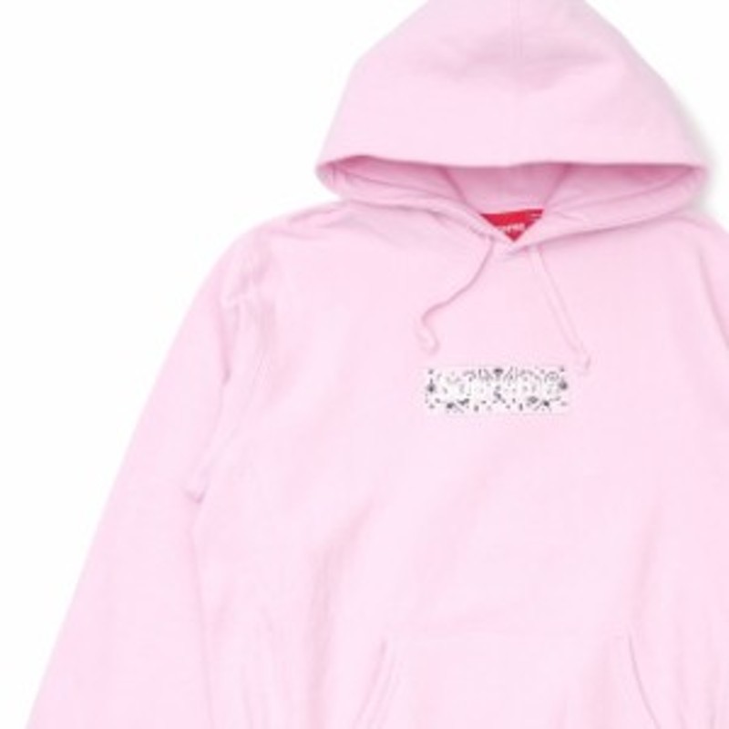 新品 シュプリーム SUPREME Bandana Box Logo Hooded Sweatshirt