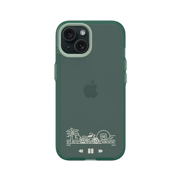 iPhone 15 Clear 憂墨綠 - Nature Explorers 自然探索指南 - 公路旅行