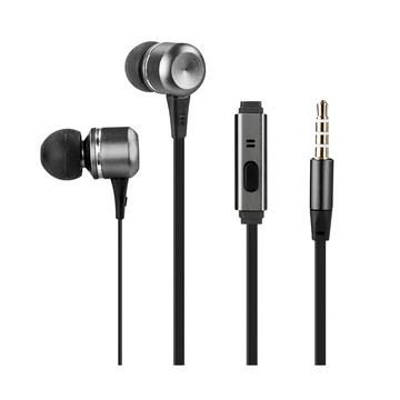 Kinyo 入耳式耳機麥克風  IPEM-605  黑色