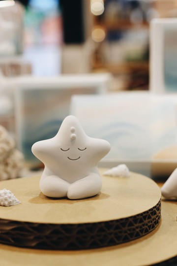 冥想海星女神 永續再生材擴香石 文博會參展商品