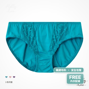 凱莉愛內衣【6677】情戀凡爾賽無鋼圈內衣．(配褲) ．三色．
