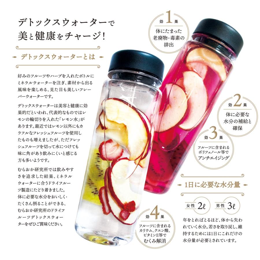 飲む ドライフルーツ２週間セット（１４パック入り）　無添加　砂糖不使用　乾燥剤不使用（ボトルは1本110円でお付けいただけます）