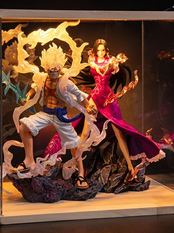 【新店熱銷】海賊王手辦盲盒全套公仔模型路飛索隆擺件送男女友生七夕生日禮物