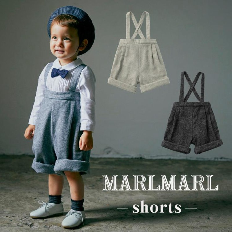 マールマール ショーツ MARLMARL パンツ ボトムス サスペンダー付き