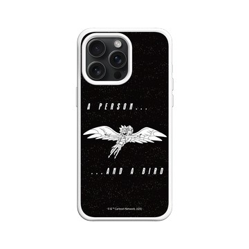 iPhone 15 Pro Max SolidX 白 - 瑞克和莫蒂 Rick and Morty - 瑞克和鳥