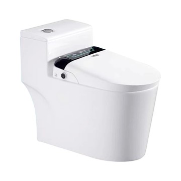 mimax 米覓 流光線條智慧馬桶蓋  37.5 x 49.5 x 9cm  白色