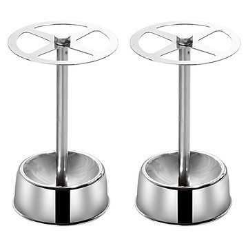 沐慕家居 牙刷架 不鏽鋼材質  質感銀  2個