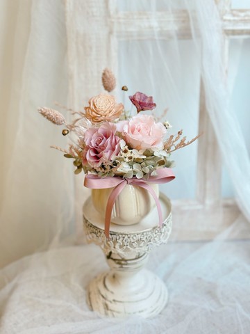 永生花桌花  擴香桌花 開幕禮 新居禮 聖誕節禮物 交換禮物