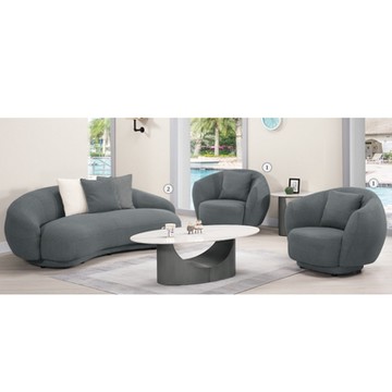 AS DESIGN 雅司家具-為湲沙發全組-含一大兩小-不含茶几-兩色可選