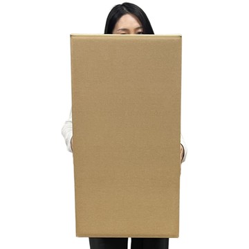 CLEAN 大型優質紙箱5入組(36.5X36.5X67.8cm 五層AB浪 厚度7mm 台灣製造 瓦楞紙箱)