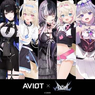 【AVIOT】X hololive English -Advent- 聯名款耳機 TE-V1R-HE2 真無線藍牙耳機｜官方授權